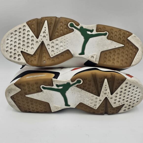 Nike Air Jordan 6 Retro Gatorade White Orange Mens Size 11.5 384664-145 - Picture 9 of 12